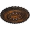 Ekena Millwork Sellek Ceiling Medallion (Fits Canopies up to 1 1/8"), 18 1/2"OD x 7/8"ID x 1 1/2"P, Rust CM18SKRUS - alternate 3